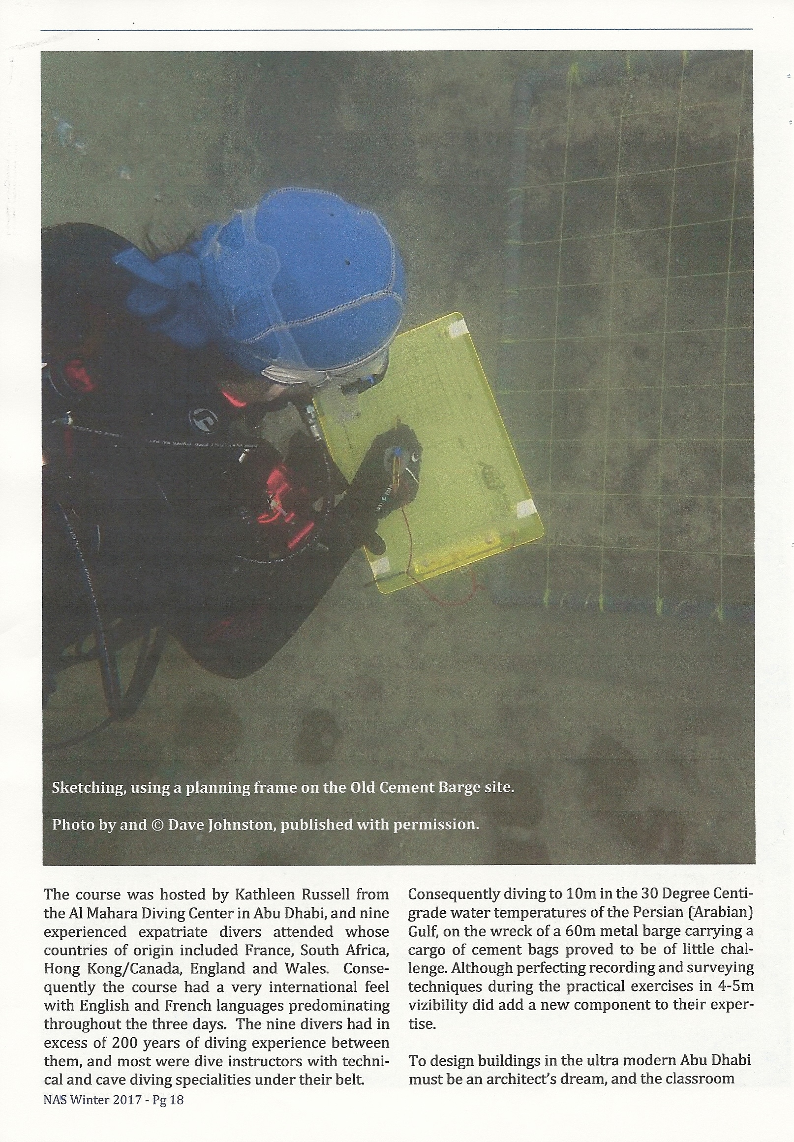 Article - Abu Dhabi Field School 2016